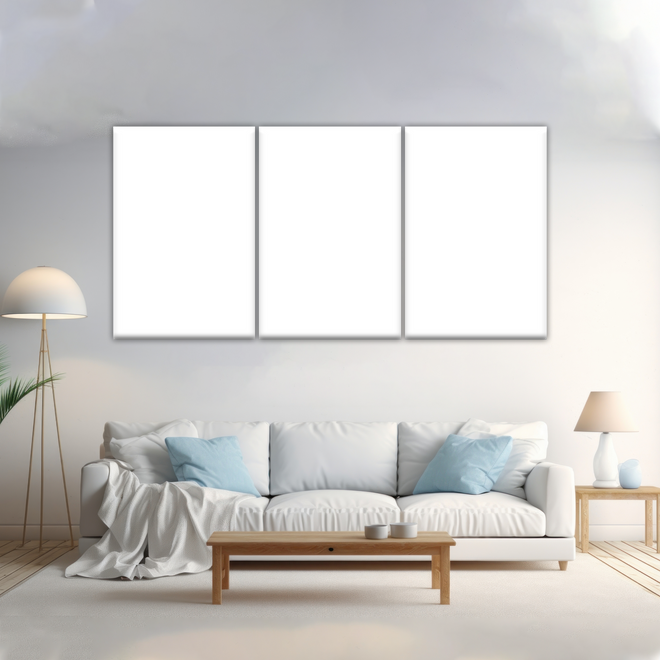 Custom Split Canvas Prints 3 Panel Frames Canvas Art